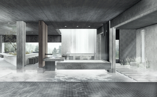 '2024 대한민국 실내건축대전' 대상 수상작 '물의 시작점'